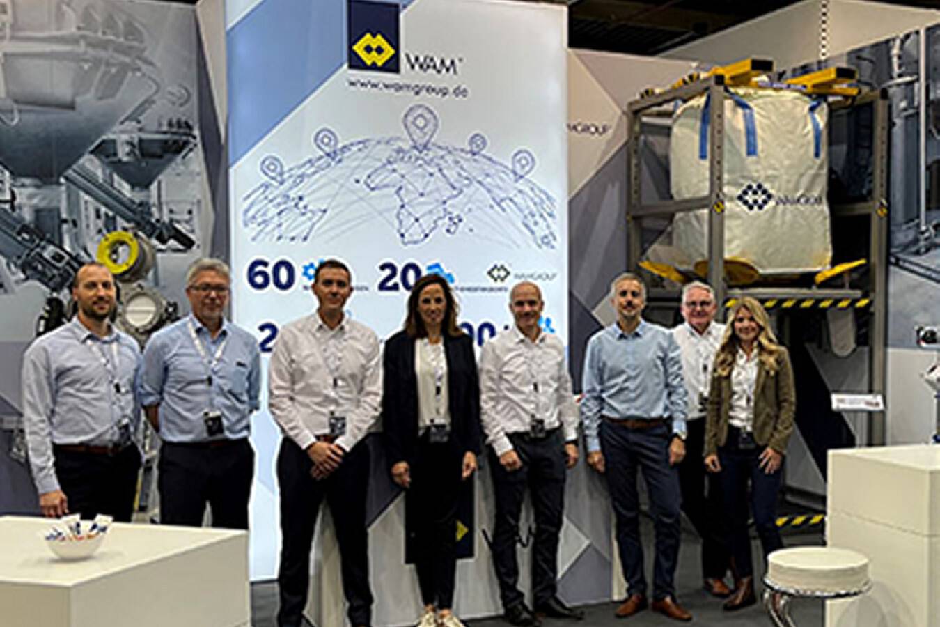 Impressions of WAM GmbH at PowTech 2022