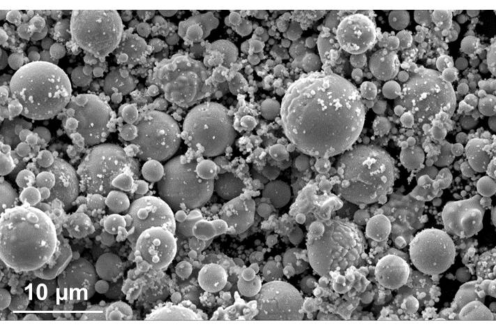 Figure 3 Electron microscope image of the BSCF powder., Copyright Glatt