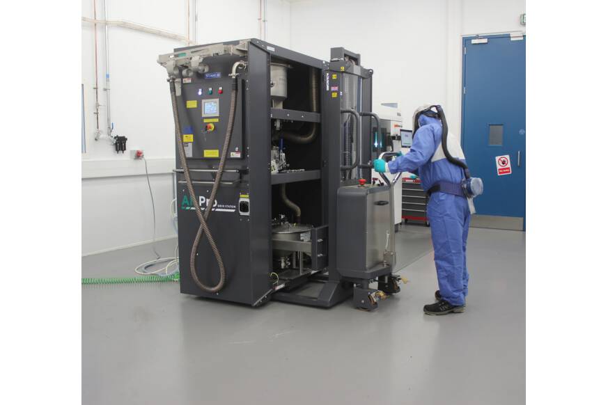 GKN Aerospace optimizes its AM powder handling processes 