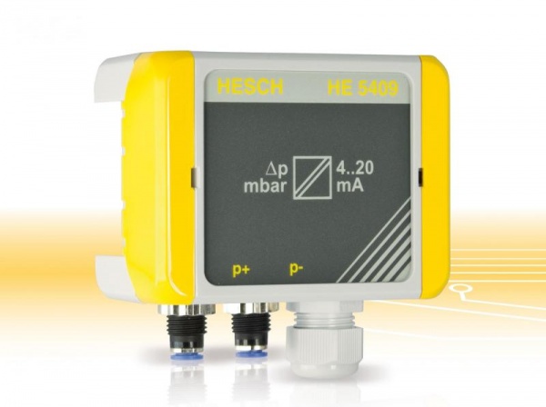 Differenzdruck-Messumformer HE 5409  nach Redesign auch für ATEX-Zone 2 zugelassen