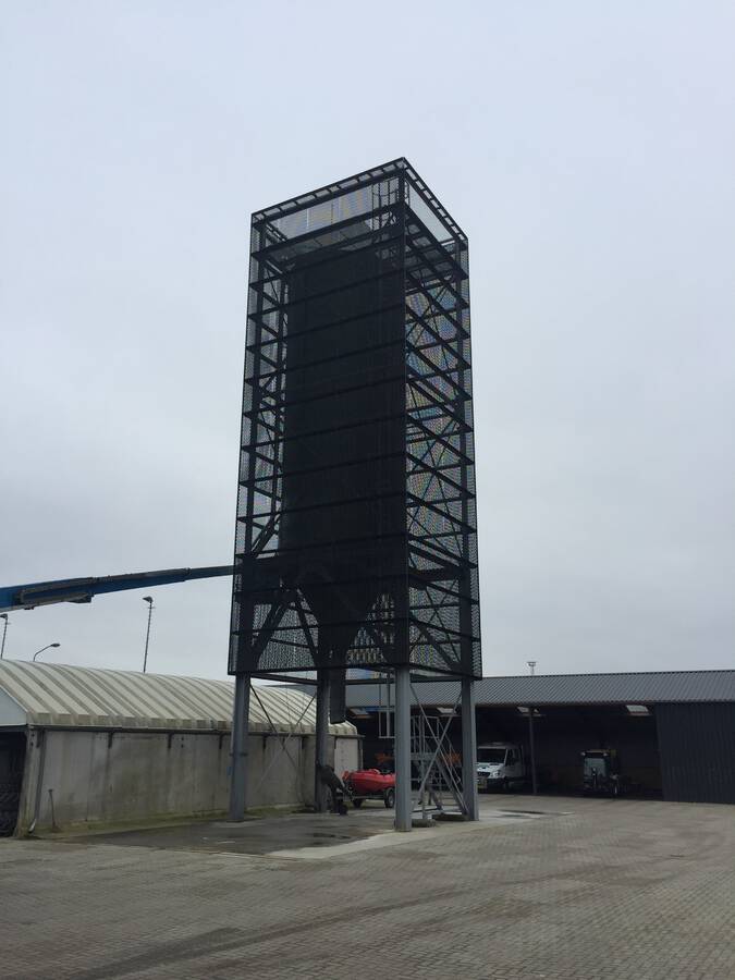 M.I.P. delivers salt silo for Dutch municipality 