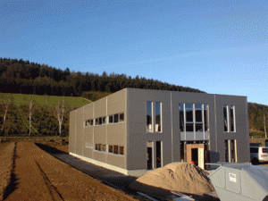 MTS MessTechnik Sauerland GmbH expandiert! Neubau des Firmengebäudes in der Endphase