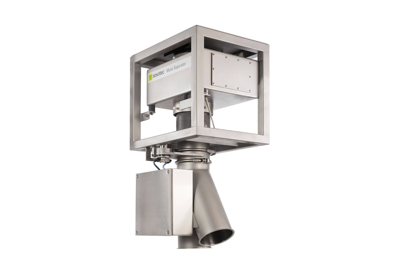 RAPID 5000 metal separator for free-fall applications with powders and fine-grained granulates