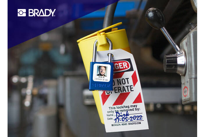 Increase workplace safety with a world-class Lockout/Tagout solution Check out the 7 reasons why Brady is the preferred partner in Lockout/Tagout projects.  Download the free Lockout/Tagout guide.