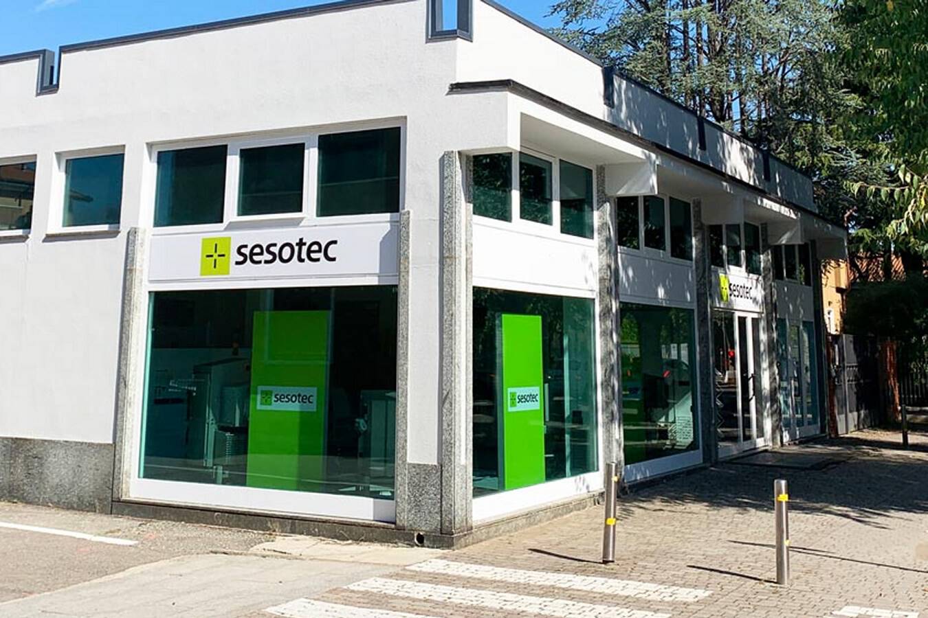 Sesotec’s showroom in Italy