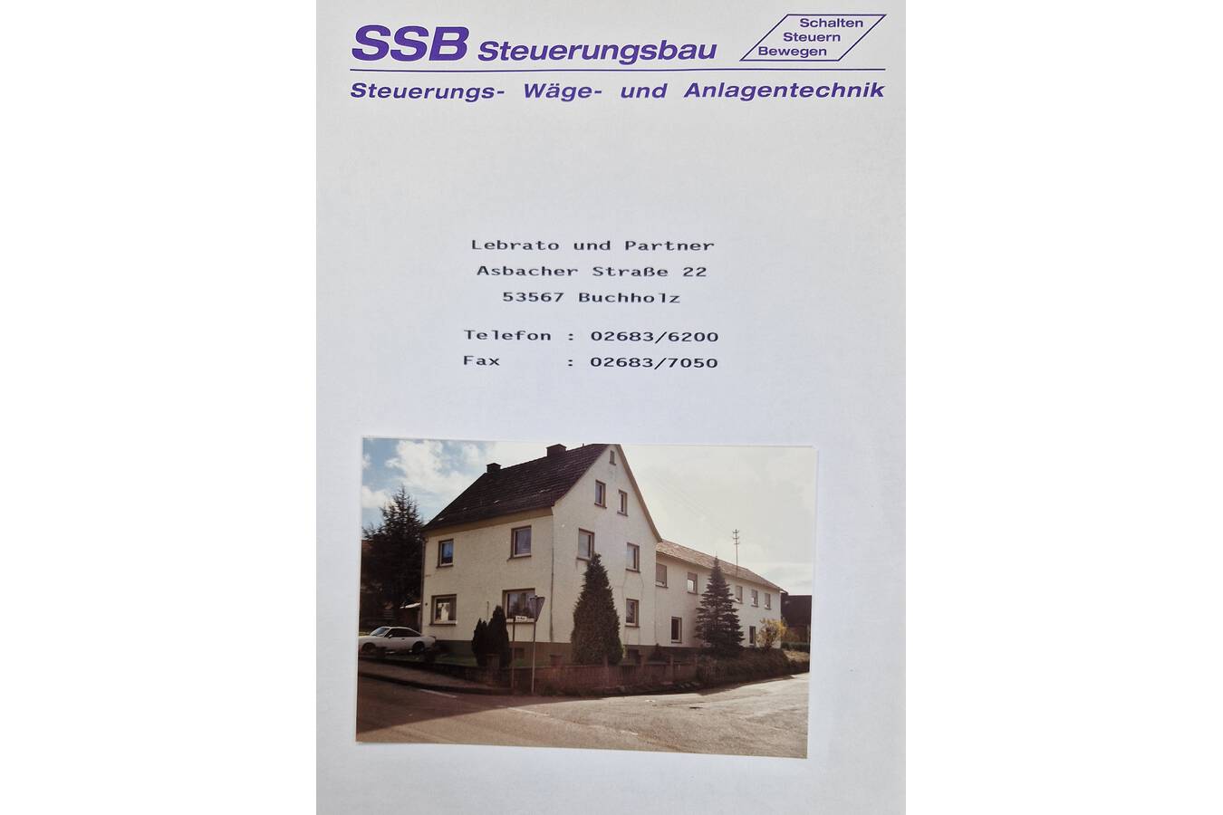 Gründungstag am 22.11. von SSB Wägetechnik Unsere Gründung vor 31 Jahren und mehr zu unserer Unternehmensgeschichte