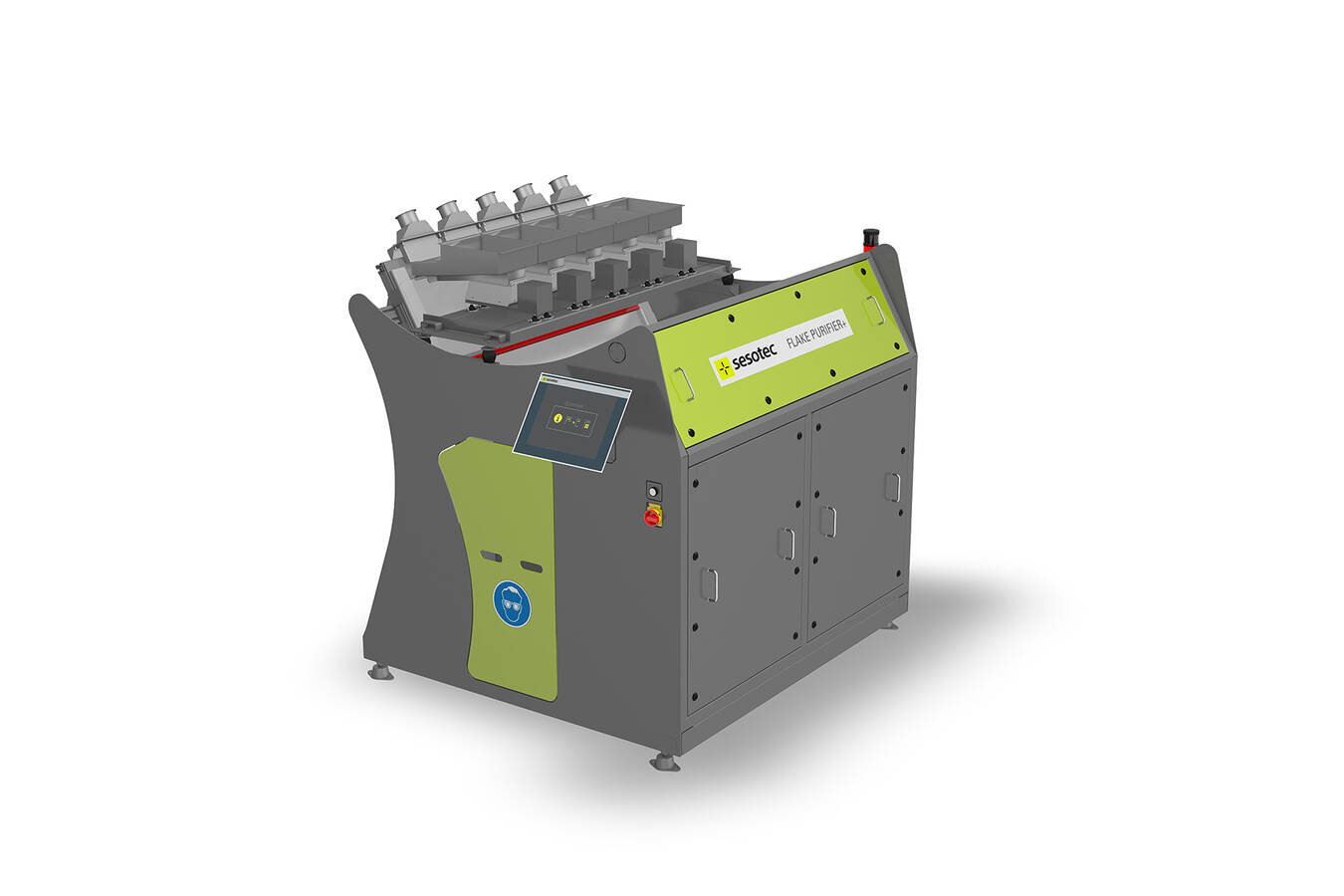 Sesotec‘s FLAKE PURIFIER+ sorting systems