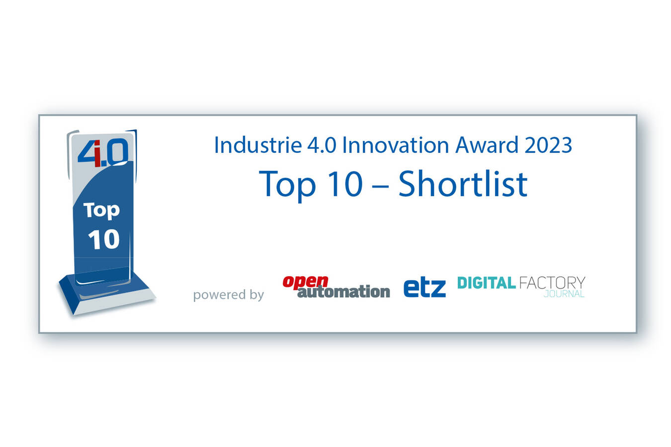 Opdenhoff für den Industrie 4.0 Innovation Award 2023 nominiert  Wir sind begeistert und geehrt, für den Industrie 4.0 Innovation Award 2023 nominiert worden zu sein. Bitte unterstützen Sie OPDENHOFF efficiency .now und unser Produkt OPDPRO.CARE, indem Sie Ihre Stimme abgeben