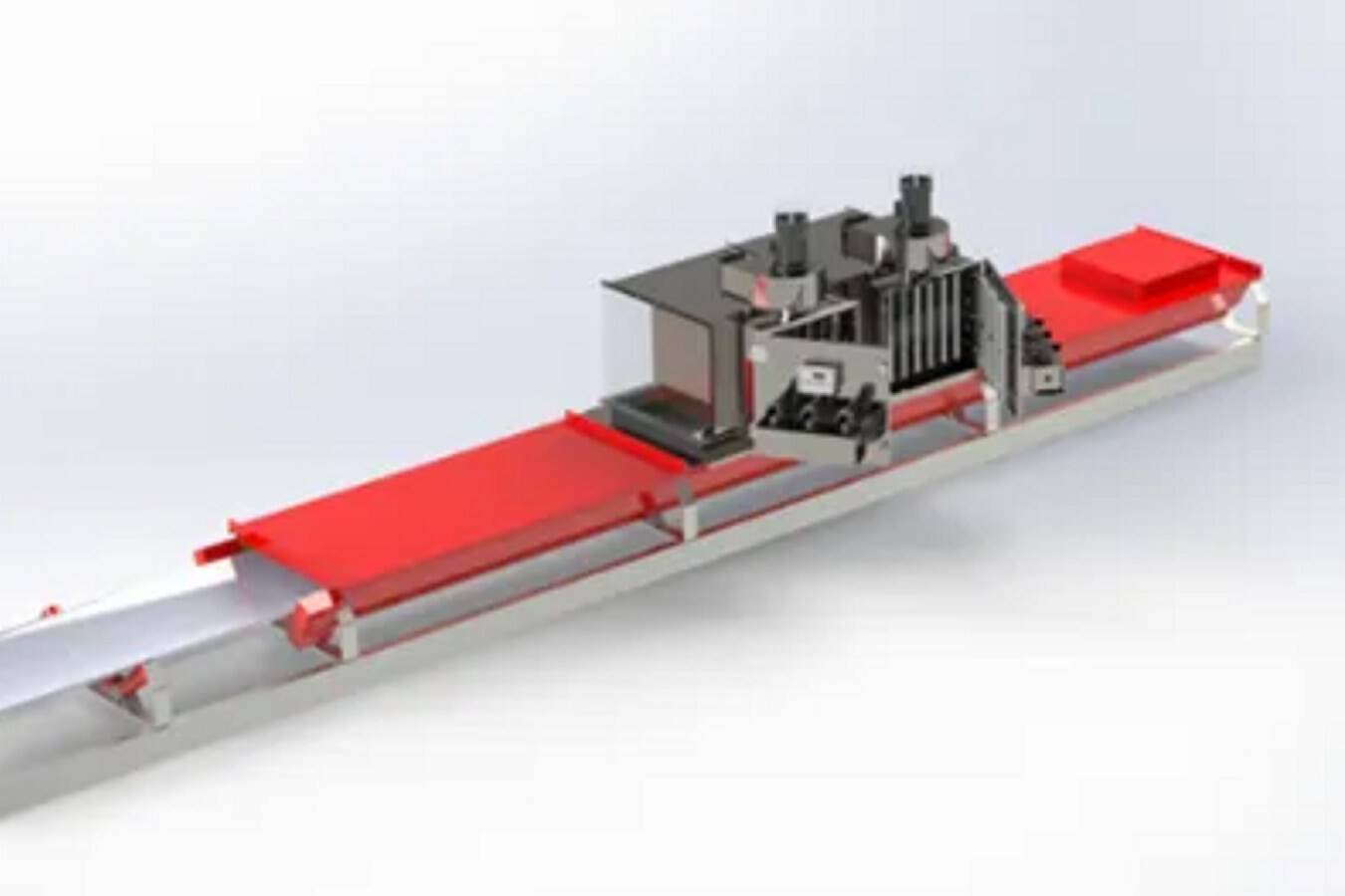 DusTek Spot Filter installed on belt conveyor