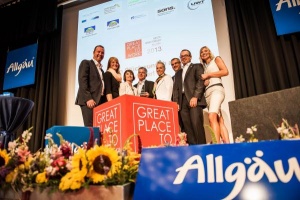 UWT erreicht Platz 1 im Wettbewerb "Beste Arbeitgeber im Allgäu 2 Größenklasse 2: "Unternehmen mit 50-249 Mitarbeitern"