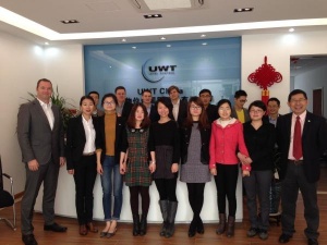 Der Expansionskurs der Firma UWT geht Richtung China UWT hat großes im internationalen Markt vor und übernimmt 100% der Anteile an UWT Int. Trading 
