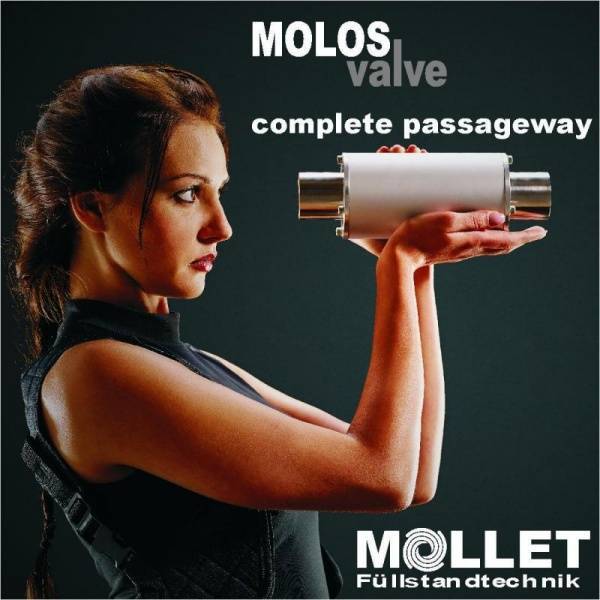 MOLLET Füllstandtechnik - MOLOSvalve Pinch valves for universal use in many applications
