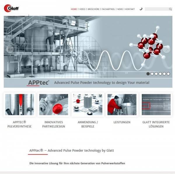 APPtec® revolutioniert Partikeldesign für Pulver der Zukunft Neue Microsite freigeschaltet