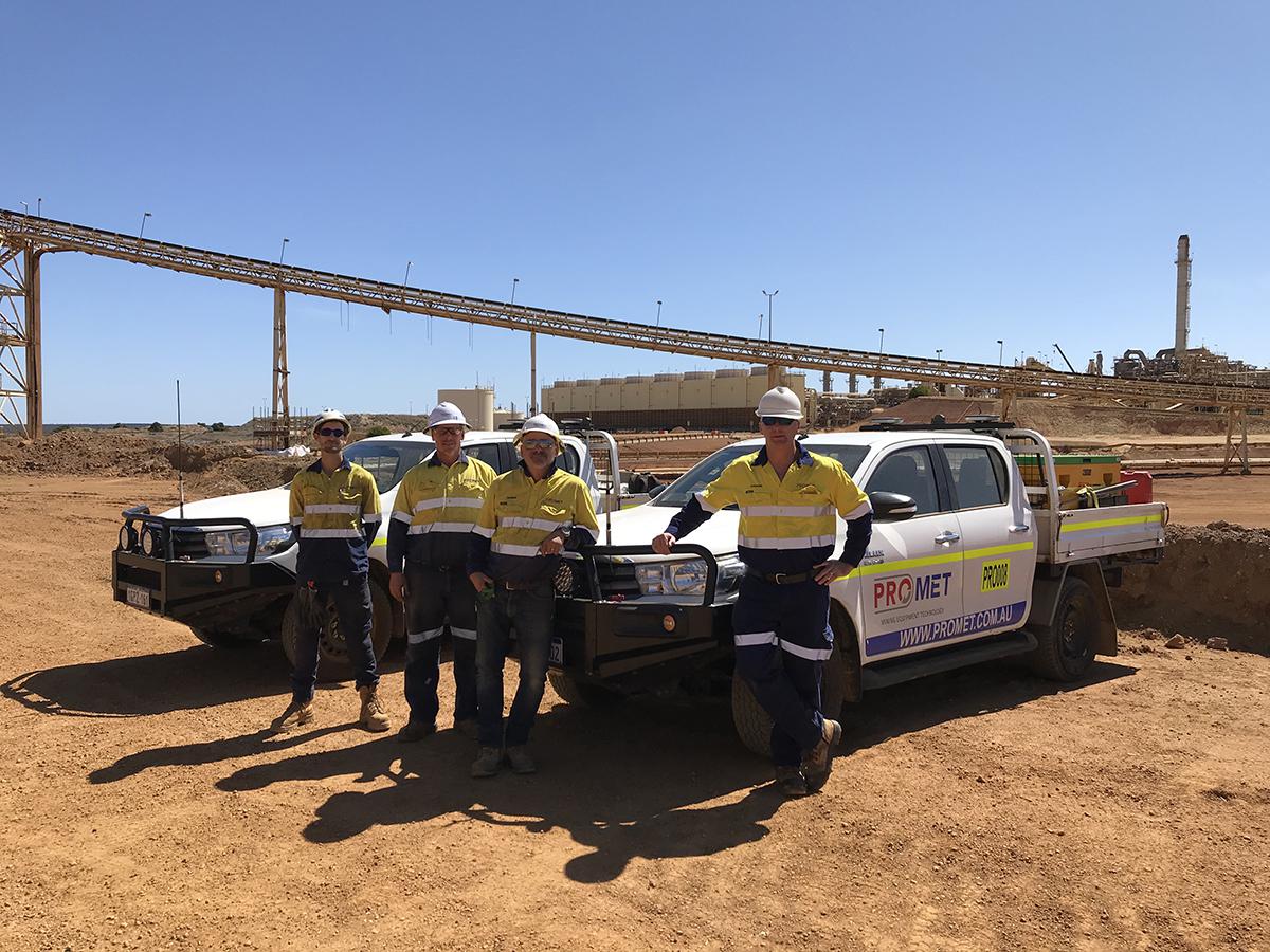 CenTrax goes Down Under Belt Tracker ausgeliefert an Promet Mining & Metals Australien